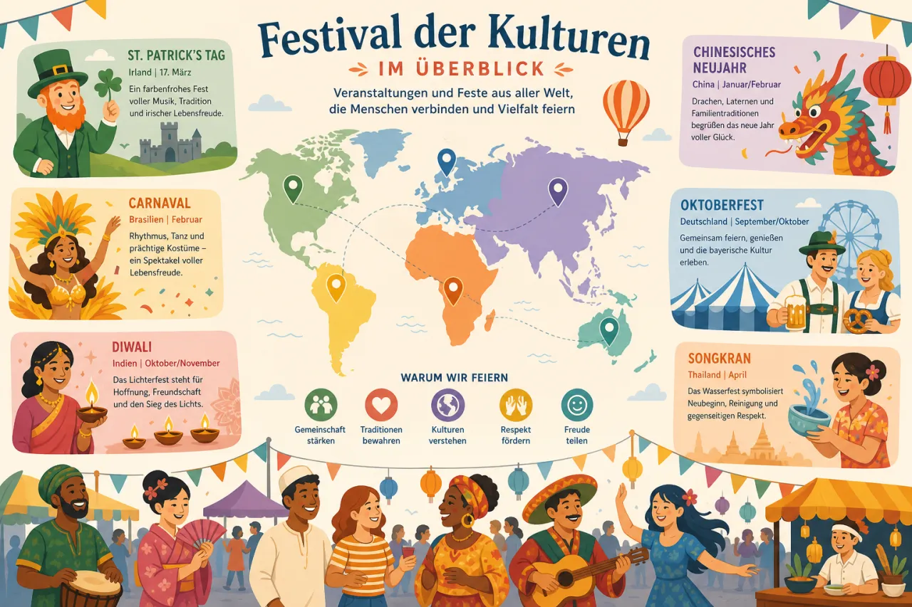 Festival der Kulturen im Überblick