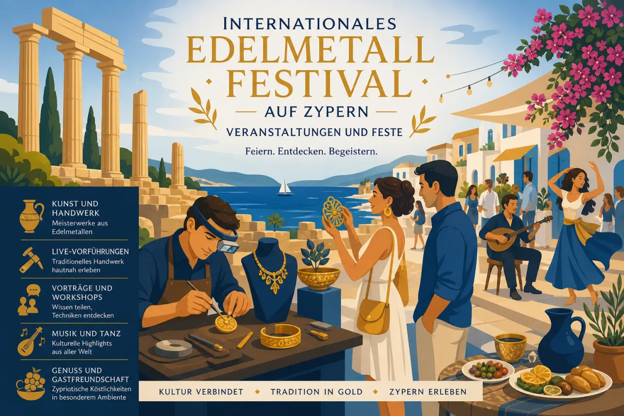 Internationales Edelmetall Festival auf Zypern
