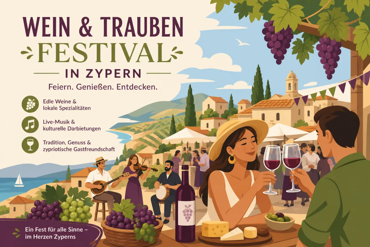 Wine and Grape Festival in Zypern