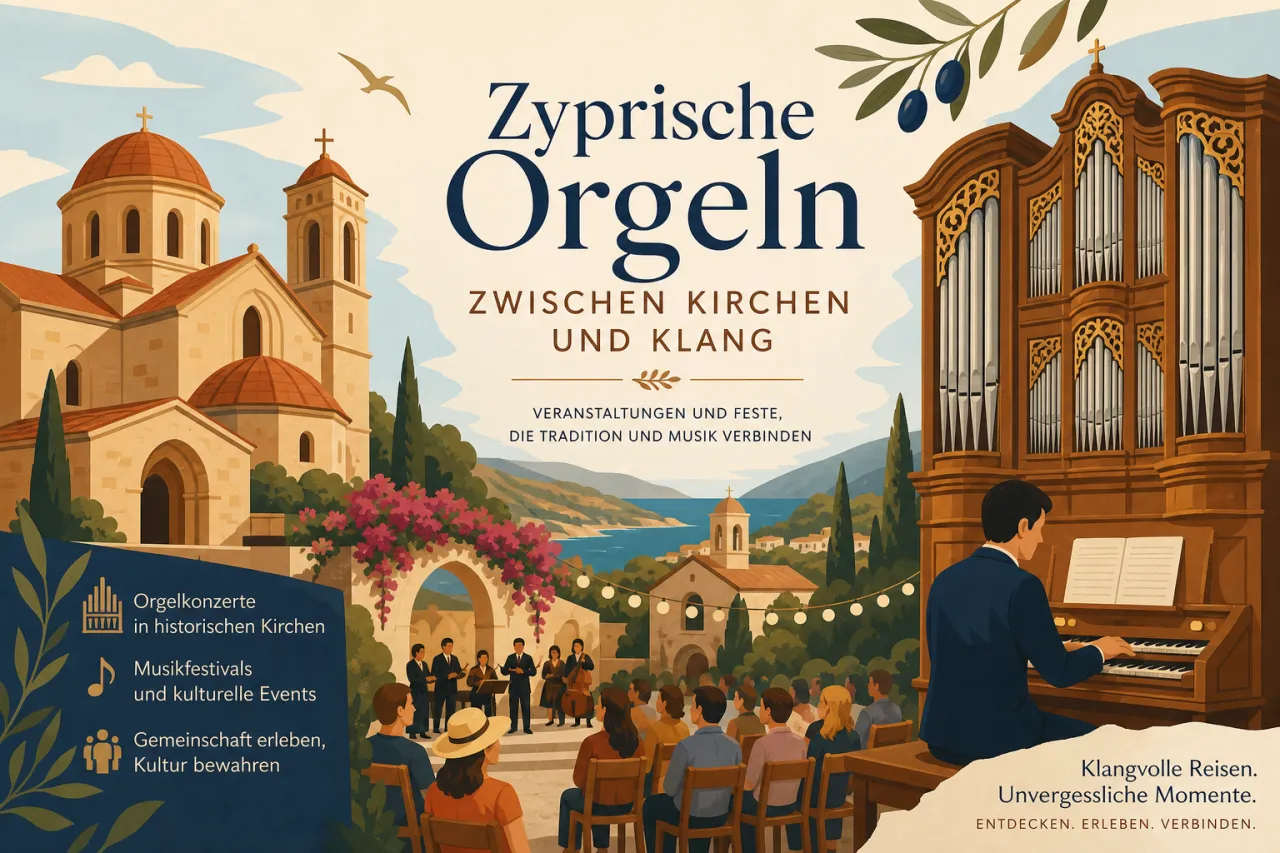 Zyprische Orgeln zwischen Kirchen und Klang